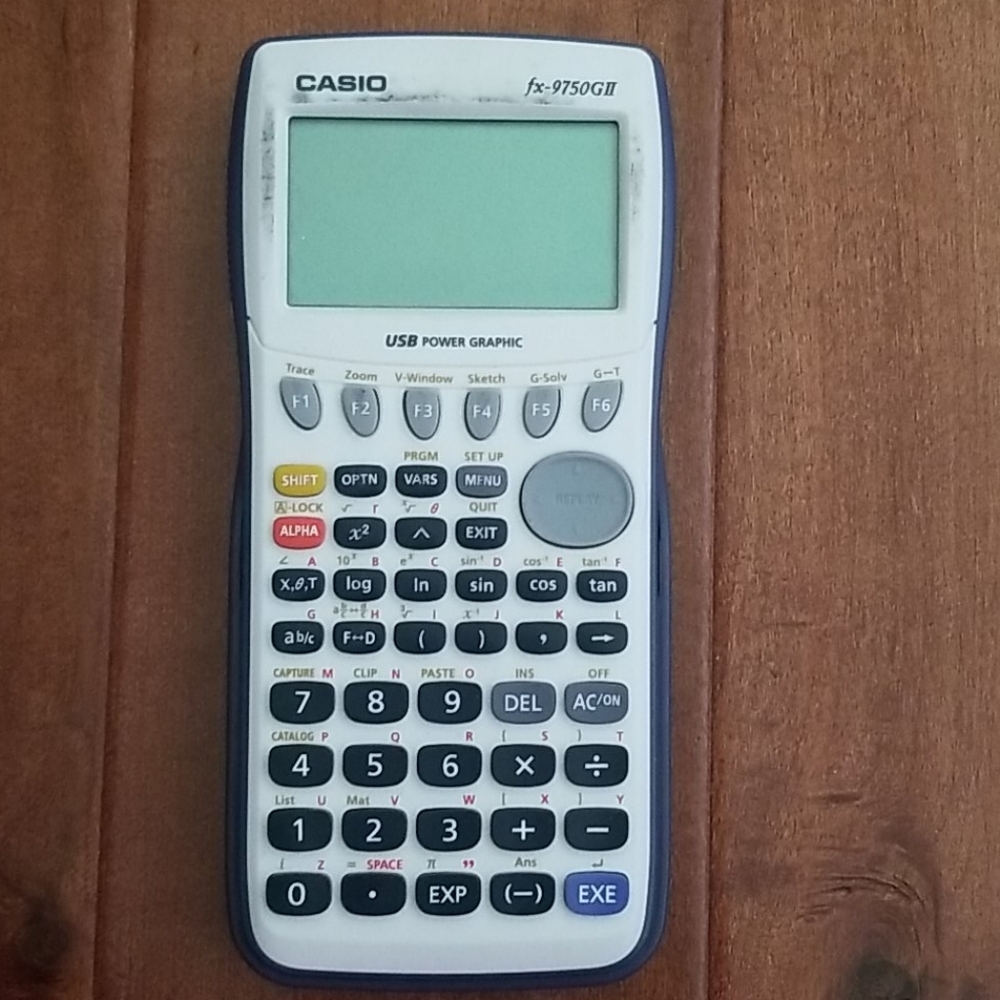 CASIO Graphing Calculator fx-9750GII